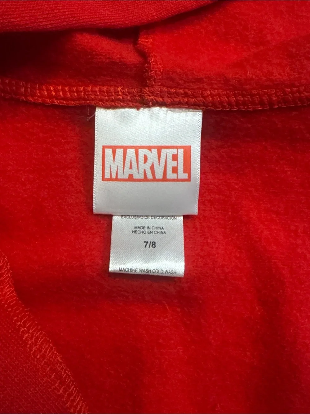 Marvel branded superhero
